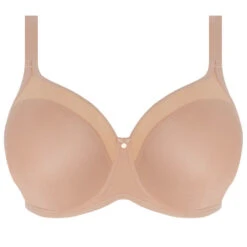 ELOMI Smooth Underwire Molded Non Padded Bra Sahara -Fashion Lingerie Store ElomiSmoothSeamlessBraEL4301Saharap