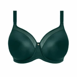 ELOMI Smooth Underwire Non Padded Bra Deep Emerald 9 ELOMI Smooth Underwire Non Padded Bra Deep Emerald -Fashion Lingerie Store ElomiSmoothUnderwireMoldedNonPaddedBraEL4301DeepEmerald 1
