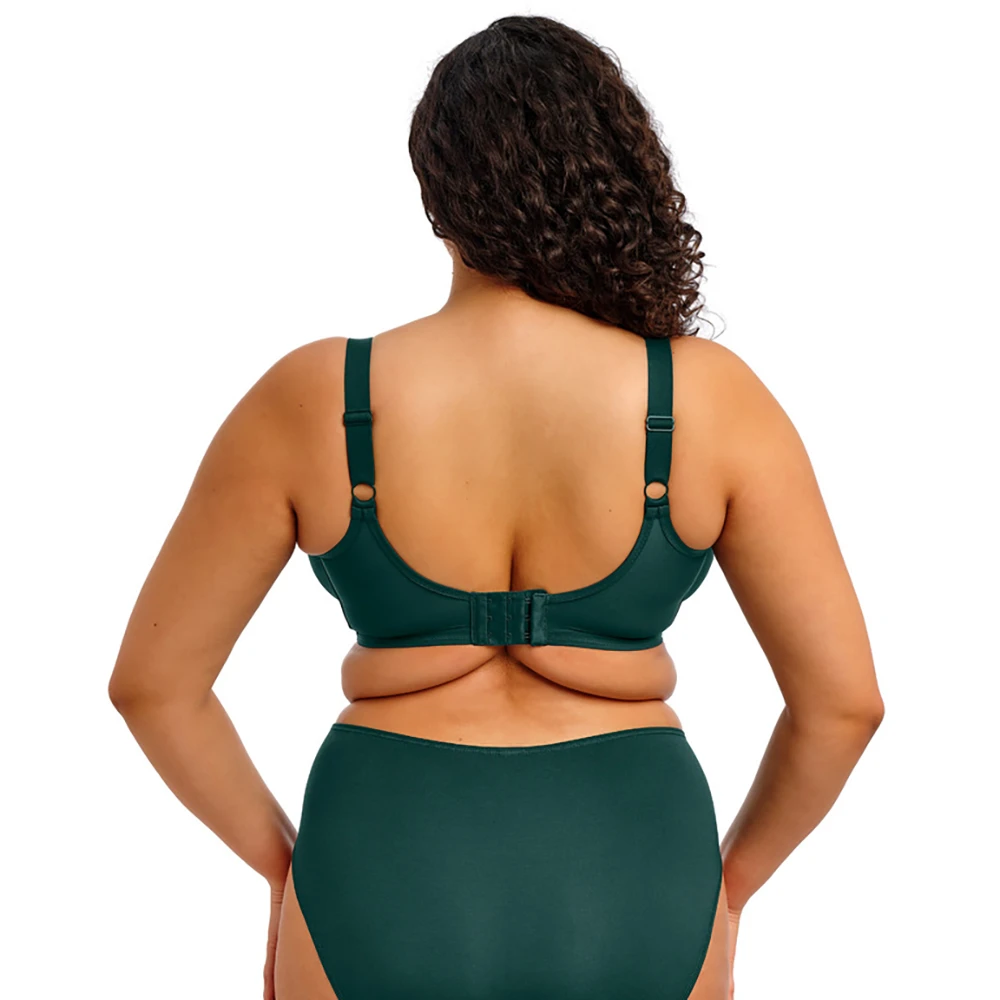 ELOMI Smooth Underwire Non Padded Bra Deep Emerald 4 ELOMI Smooth Underwire Non Padded Bra Deep Emerald - Image 2