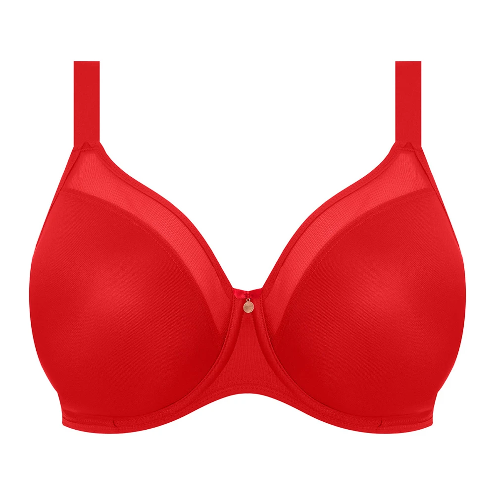 ELOMI Smooth Underwire Non Padded Bra Haute Red 6 ELOMI Smooth Underwire Non Padded Bra Haute Red - Image 4