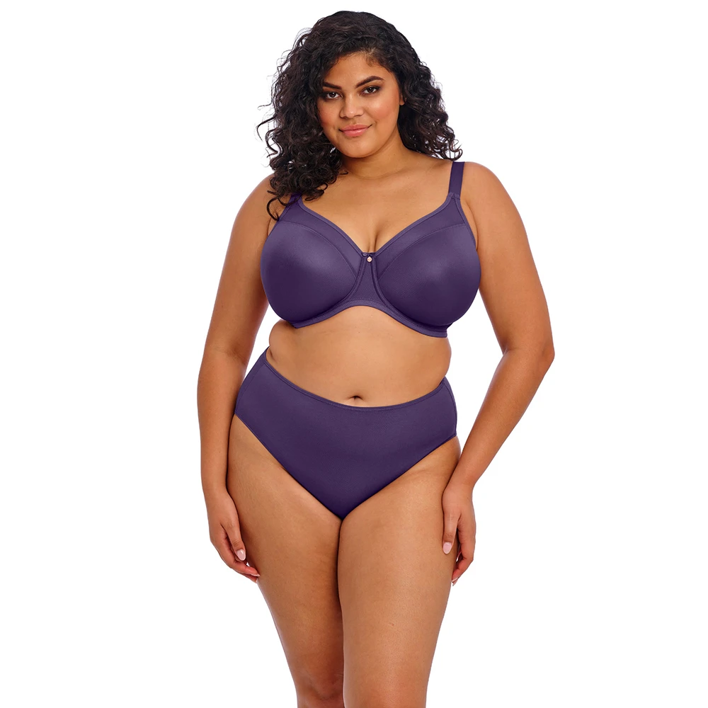 ELOMI Smooth Underwire Non Padded Bra Midnight 5 ELOMI Smooth Underwire Non Padded Bra Midnight - Image 3