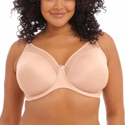 ELOMI Smooth Underwire Molded Non Padded Bra Sahara
