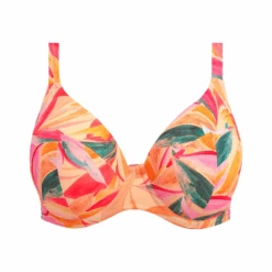 Sancho Beach Underwire Plunge Bikini Top Mango -Fashion Lingerie Store ElomiSwimSanchoBeachUnderwirePlungeBikiniTopES802502Mango 4