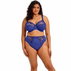 ELOMI Zarla Underwire Bra Sapphire 8 ELOMI Zarla Underwire Bra Sapphire -Fashion Lingerie Store ElomiZarlaUnderwireBraEL302505Sapphire 3