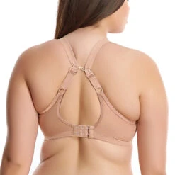 ELOMI Matilda Underwire Plunge Bra Cafe -Fashion Lingerie Store Elomi Matilda Cafe EL8900 Petticoat Fair B