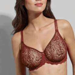 Empreinte Cassiopee Invisible Full Cup Bra Cuivre Dore