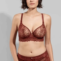 Empreinte Cassiopee Invisible Plunge Bra Cuivre Dore