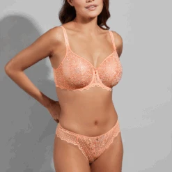 Empreinte Cassiopee Thong Peach -Fashion Lingerie Store EmpreinteCassiopeeThongPeach01151set