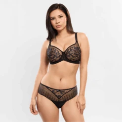 Empreinte Invisible Full Cup Bra Amour Black 7 Empreinte Invisible Full Cup Bra Amour Black -Fashion Lingerie Store EmpreinteInvisibleFullCupBraAmour7225Black 2