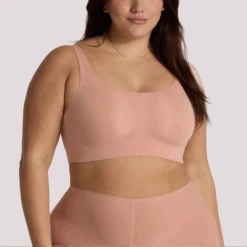 Structured Scoop Bra Basic Colors 13 Structured Scoop Bra Basic Colors -Fashion Lingerie Store EvelynandBobbieStructuredBasicScoopBraHimalayanSalt 4
