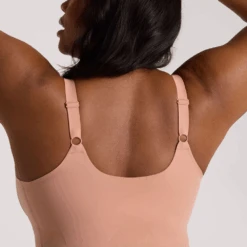 Structured Scoop Bra Tank 15 Structured Scoop Bra Tank -Fashion Lingerie Store EvelynandBobbieStructuredScoopBraTankHimalayanSalt 1