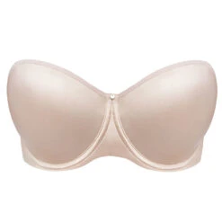 FANTASIE Aura Molded Strapless Bra Natural Beige 7 FANTASIE Aura Molded Strapless Bra Natural Beige -Fashion Lingerie Store FantasieAuraMoldedStraplessBraFL2320NaturalBeigep