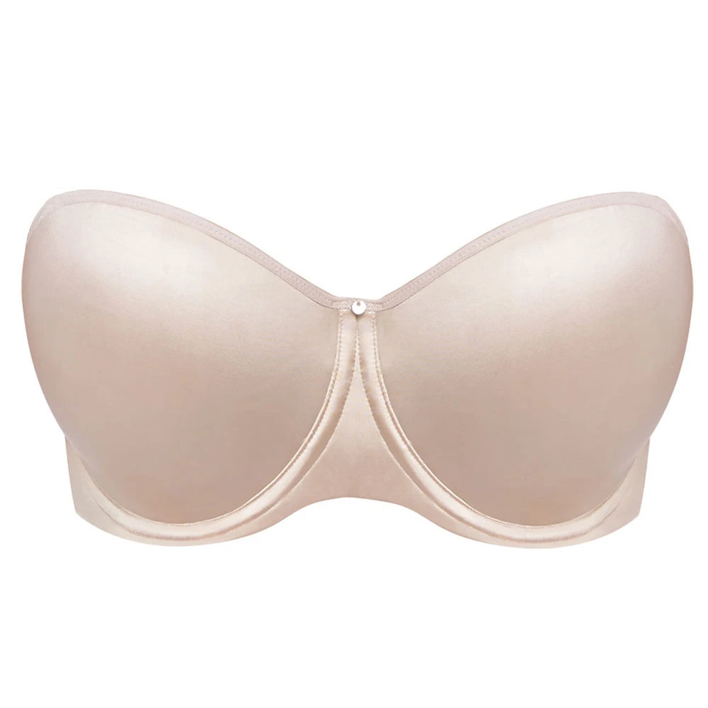 FANTASIE Aura Molded Strapless Bra Natural Beige 5 FANTASIE Aura Molded Strapless Bra Natural Beige - Image 3