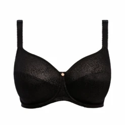 FANTASIE Demure Black 8 FANTASIE Demure Black -Fashion Lingerie Store FantasieDemureBlackMoldedNonPaddedBraFL1032113