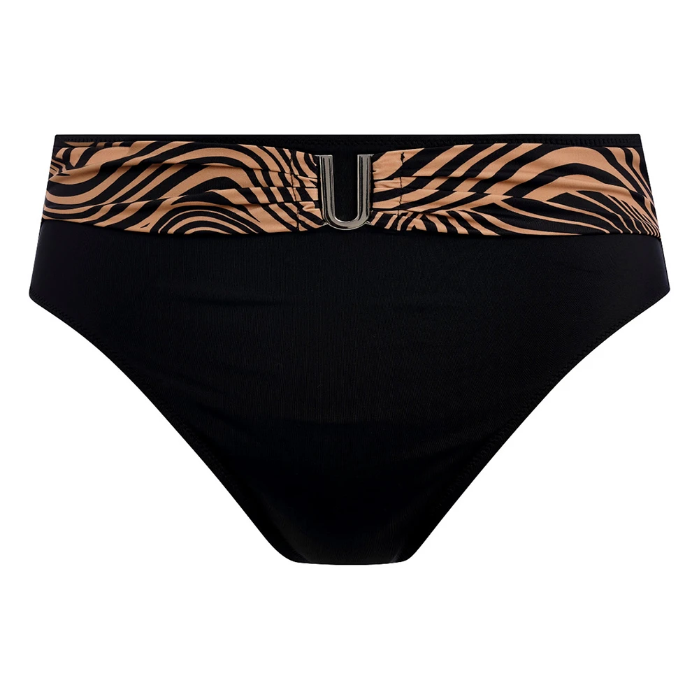 FANTASIE Pemba Island High Waist Bikini Brief Mocha 6 FANTASIE Pemba Island High Waist Bikini Brief Mocha - Image 4