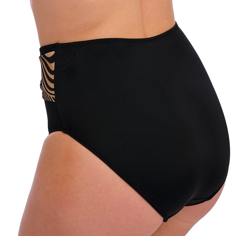 FANTASIE Pemba Island High Waist Bikini Brief Mocha 5 FANTASIE Pemba Island High Waist Bikini Brief Mocha - Image 3