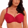 FANTASIE Reflect Underwire Molded Spacer Bra Red -Fashion Lingerie Store FantasieReflectUnderwireMoldedSpacerBraFL101810Red 2