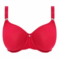 FANTASIE Reflect Underwire Molded Spacer Bra Red -Fashion Lingerie Store FantasieReflectUnderwireMoldedSpacerBraFL101810Red 4