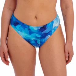 FANTASIE Saunton Sands Dazzling Blue Mid Rise Bikini Brief