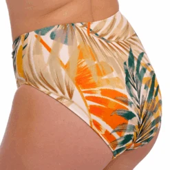 FANTASIE Maya Bay High Waist Bikini Brief Warm Sunset 9 FANTASIE Maya Bay High Waist Bikini Brief Warm Sunset -Fashion Lingerie Store FantasieSwimMayaBayHighWaistBikiniBriefFS505778WarmSunset 1