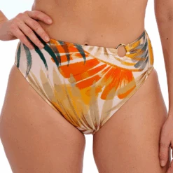 FANTASIE Maya Bay High Waist Bikini Brief Warm Sunset