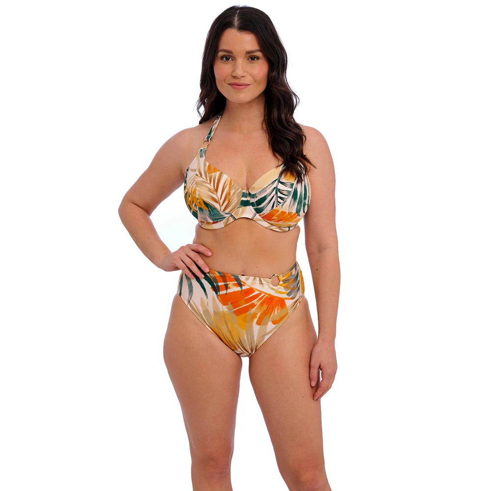 FANTASIE Maya Bay High Waist Bikini Brief Warm Sunset 6 FANTASIE Maya Bay High Waist Bikini Brief Warm Sunset - Image 4