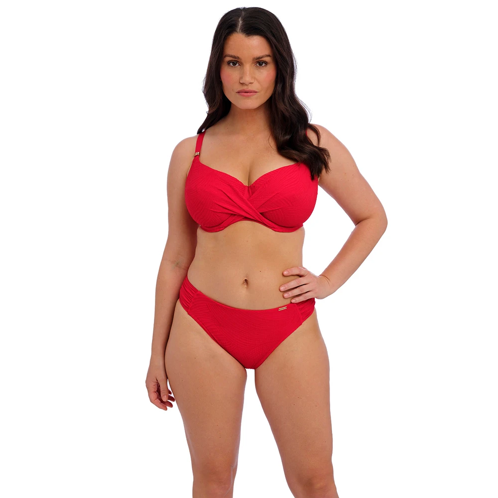 FANTASIE Ottawa Full Cup Bikini Top Radiant Red 5 FANTASIE Ottawa Full Cup Bikini Top Radiant Red - Image 3