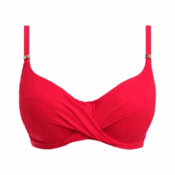 FANTASIE Ottawa Full Cup Bikini Top Radiant Red 10 FANTASIE Ottawa Full Cup Bikini Top Radiant Red -Fashion Lingerie Store FantasieSwimOttawaUnderwireFullCupBikiniTopFS6355RadiantRed 4