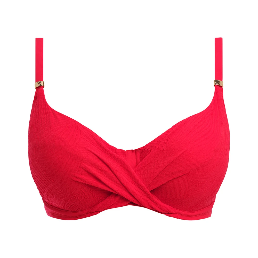 FANTASIE Ottawa Full Cup Bikini Top Radiant Red 6 FANTASIE Ottawa Full Cup Bikini Top Radiant Red - Image 4