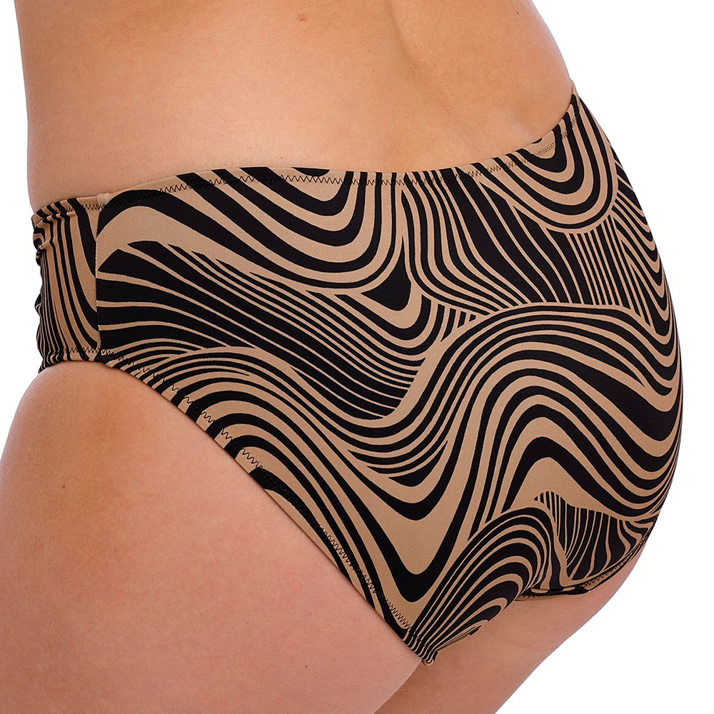 FANTASIE Pemba Island Mid Rise Bikini Brief Mocha 5 FANTASIE Pemba Island Mid Rise Bikini Brief Mocha - Image 3