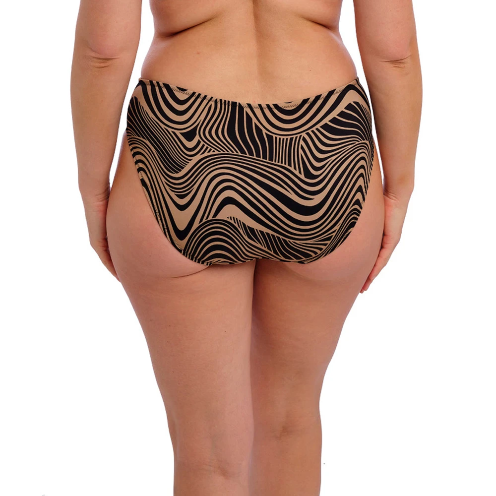 FANTASIE Pemba Island Mid Rise Bikini Brief Mocha 4 FANTASIE Pemba Island Mid Rise Bikini Brief Mocha - Image 2