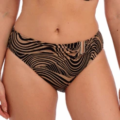 FANTASIE Pemba Island Mid Rise Bikini Brief Mocha