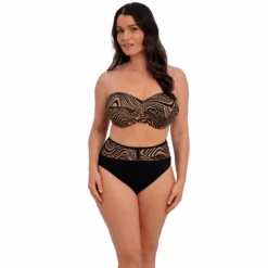 FANTASIE Pemba Island Underwire Twist Bandeau Bikini Top Mocha 10 FANTASIE Pemba Island Underwire Twist Bandeau Bikini Top Mocha -Fashion Lingerie Store FantasieSwimPembaIslandUnderwireTwistBandeauBikiniTopFS505409Mocha 2
