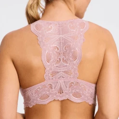 Belle Époque Lace T-Back Bralette -Fashion Lingerie Store Fleur tBelleEpoqueLaceT BackBralette612PinkNectar2