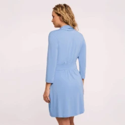 Iconic Robe -Fashion Lingerie Store Fleur tIconicRobe620Bluebell 3