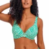 FREYA Fiji Falls Marine Underwire High Apex Bikini Top 2 FREYA Fiji Falls Marine Underwire High Apex Bikini Top -Fashion Lingerie Store FreyaSwimFijiFallsMarineUnderwireHighApexBikiniTopAS206813 1