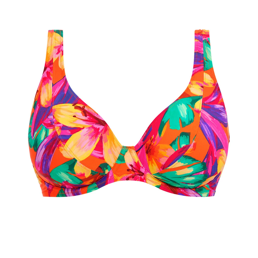 FREYA Sun Haze High Apex Bikini Top Mandarin 7 FREYA Sun Haze High Apex Bikini Top Mandarin - Image 5