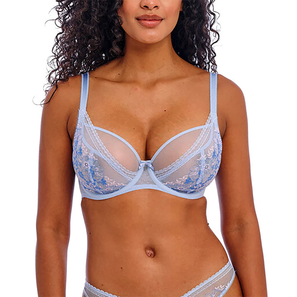 FREYA Sydnie High Apex Bra Chambray 3 FREYA Sydnie High Apex Bra Chambray