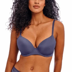 FREYA Undetected Underwire Molded T-Shirt Bra Dusk