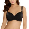 FREYA Idol Underwire Molded Balcony Bra Black 1 FREYA Idol Underwire Molded Balcony Bra Black -Fashion Lingerie Store Freya Idol Black AA1050 Petticoat Fair F