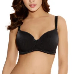 FREYA Idol Underwire Molded Balcony Bra Black