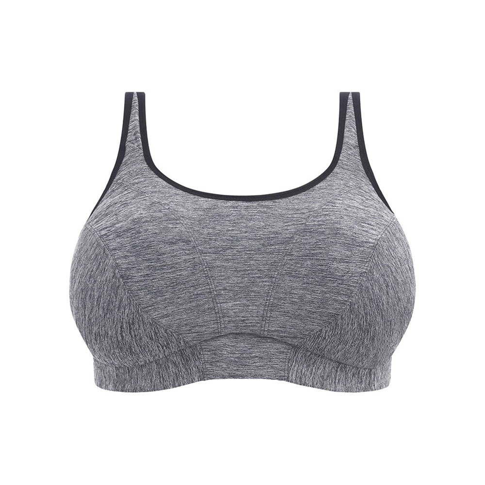 GODDESS Sport Soft Cup Sports Bra Pewter 6 GODDESS Sport Soft Cup Sports Bra Pewter - Image 4