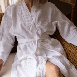 Fall Cotton Robe