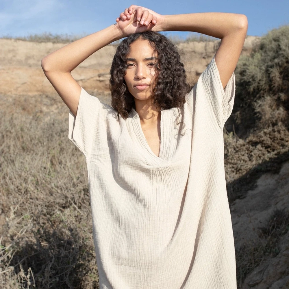 Tulum Dress Ecru 4 Tulum Dress Ecru - Image 2