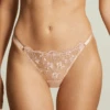 Sheer Rose Thong -Fashion Lingerie Store I.D.SarrieriSheerRoseThongJ2213
