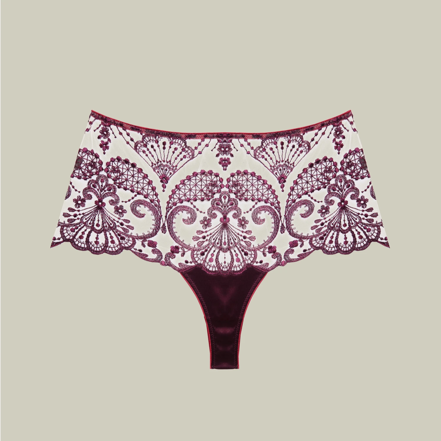 Goddess Of Love High Waist Brief Amethyst 6 Goddess Of Love High Waist Brief Amethyst - Image 4
