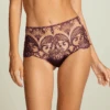 Goddess Of Love High Waist Brief Amethyst -Fashion Lingerie Store IDSarrieriAmethystHighWaistBriefJ55454