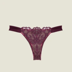 Goddess Of Love Thong Amethyst -Fashion Lingerie Store IDSarrieriAmethystThongJ55431