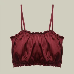 Lombard Street Ruffle Top 12 Lombard Street Ruffle Top -Fashion Lingerie Store IDSarrieriLombardStreetRuffleTopL6504Wine 3
