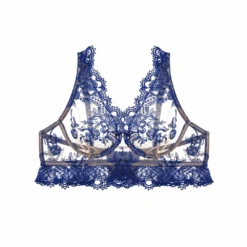 Villa D'Este Longline Underwired Triangle Bra Royal Blue 13 Villa D'Este Longline Underwired Triangle Bra Royal Blue -Fashion Lingerie Store IDSarrieriVilladEsteLonglineUnderwiredTriangleBraJ4988RoyalBlue 1